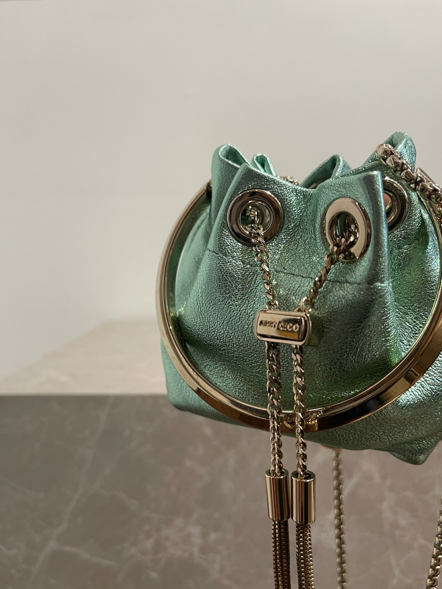Sac Jimmy Choo Vert
