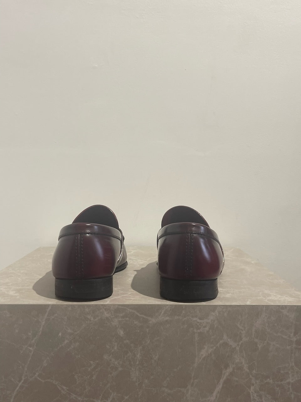 Mocassins Louis Vuitton rouge T.41