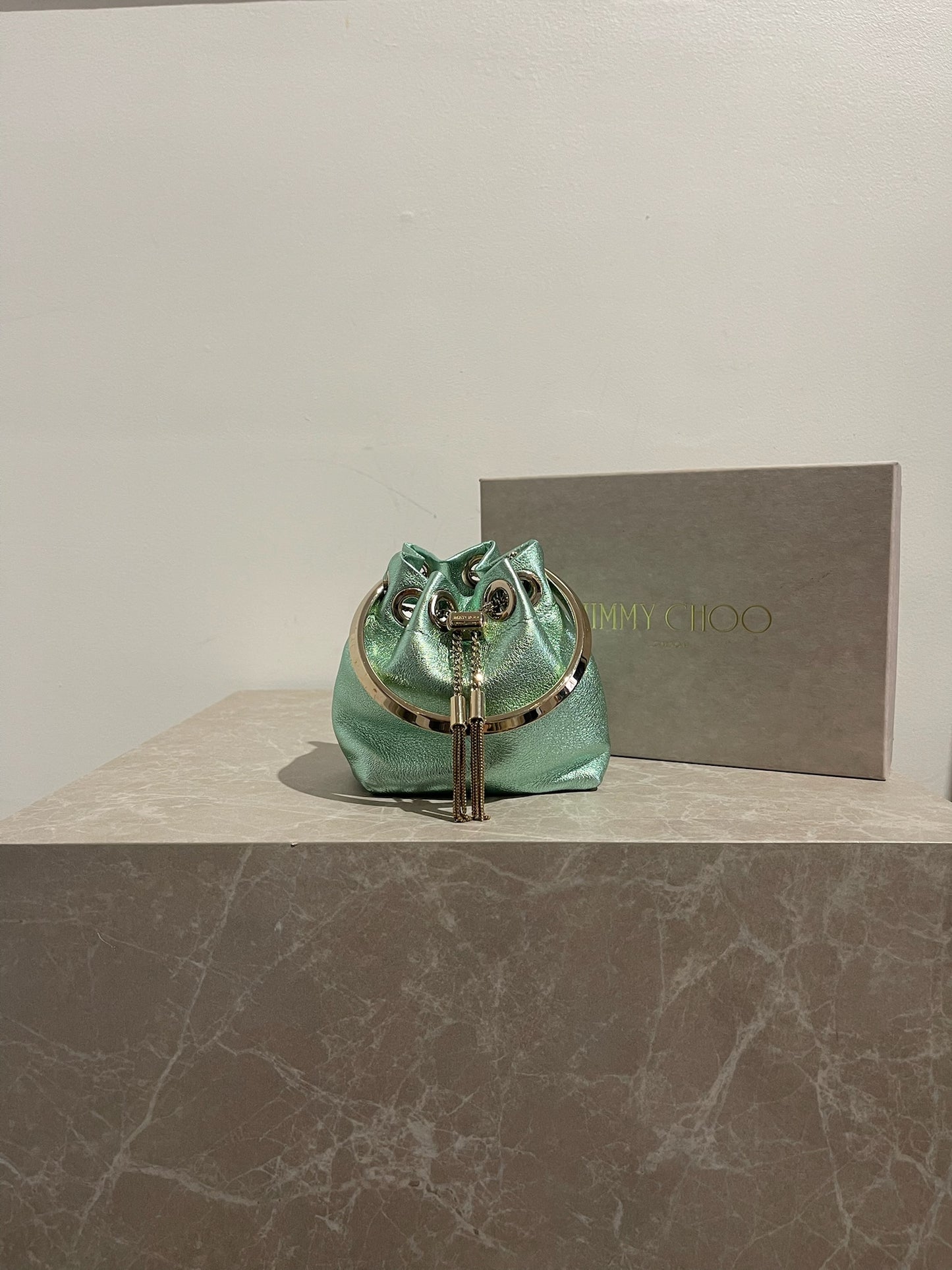 Sac Jimmy Choo Vert