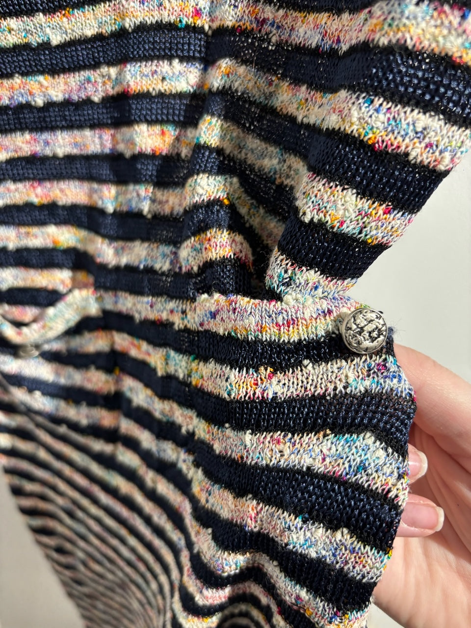 Ensemble Chanel rayé T.38