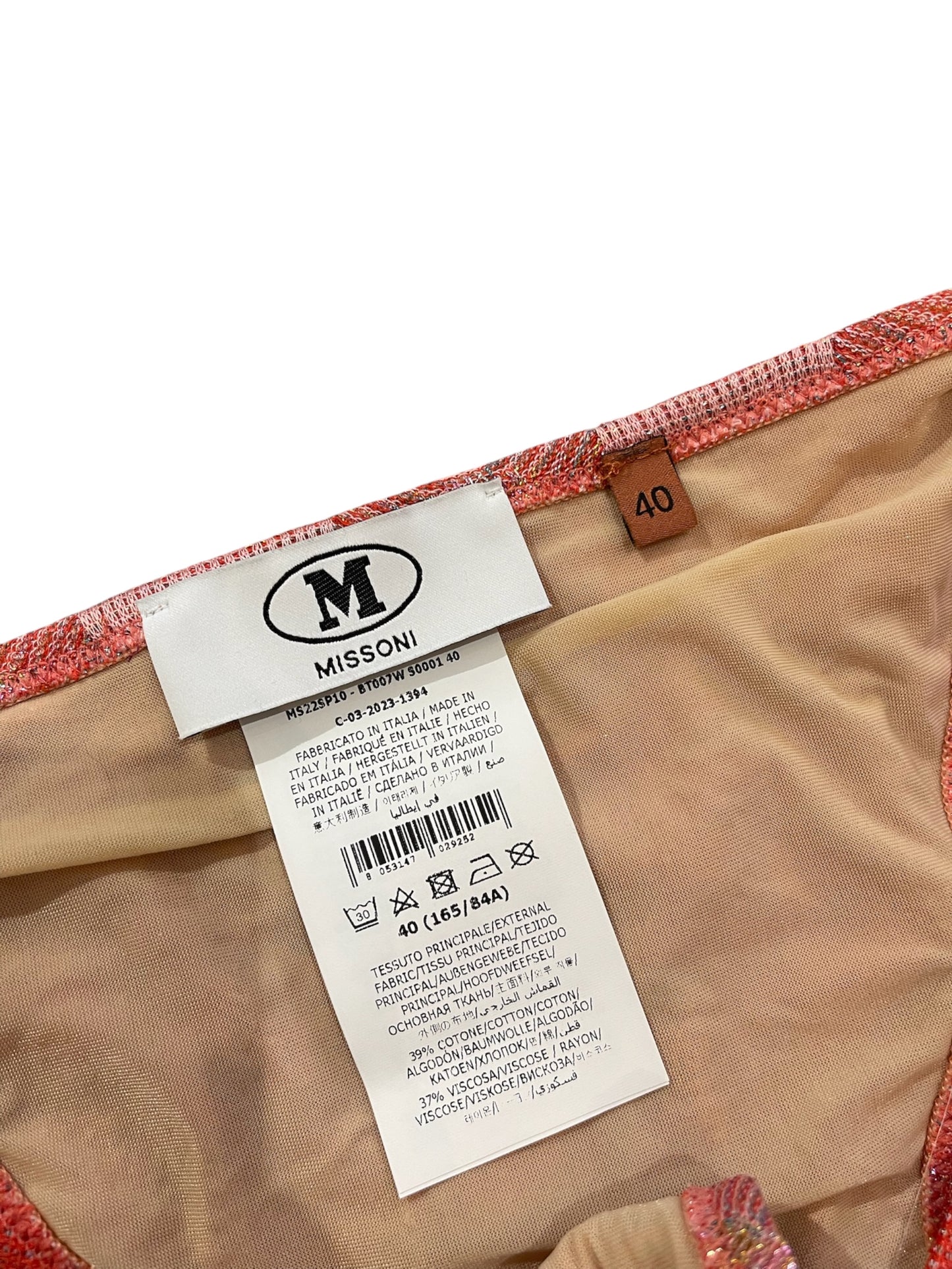 Maillot de bain Missoni rose T.36