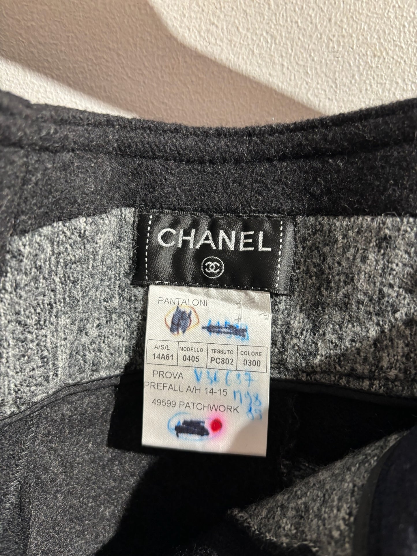 Pantalon Chanel patchwork T.36