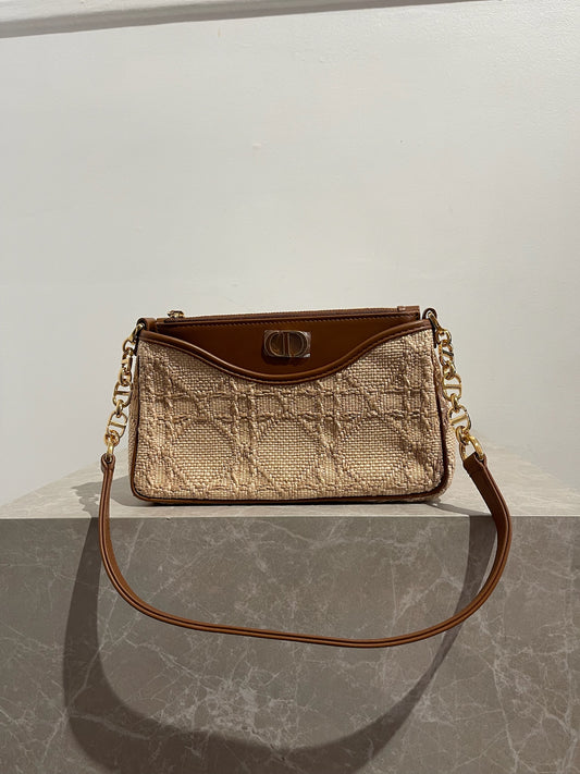 Sac Dior Hobo Raffia