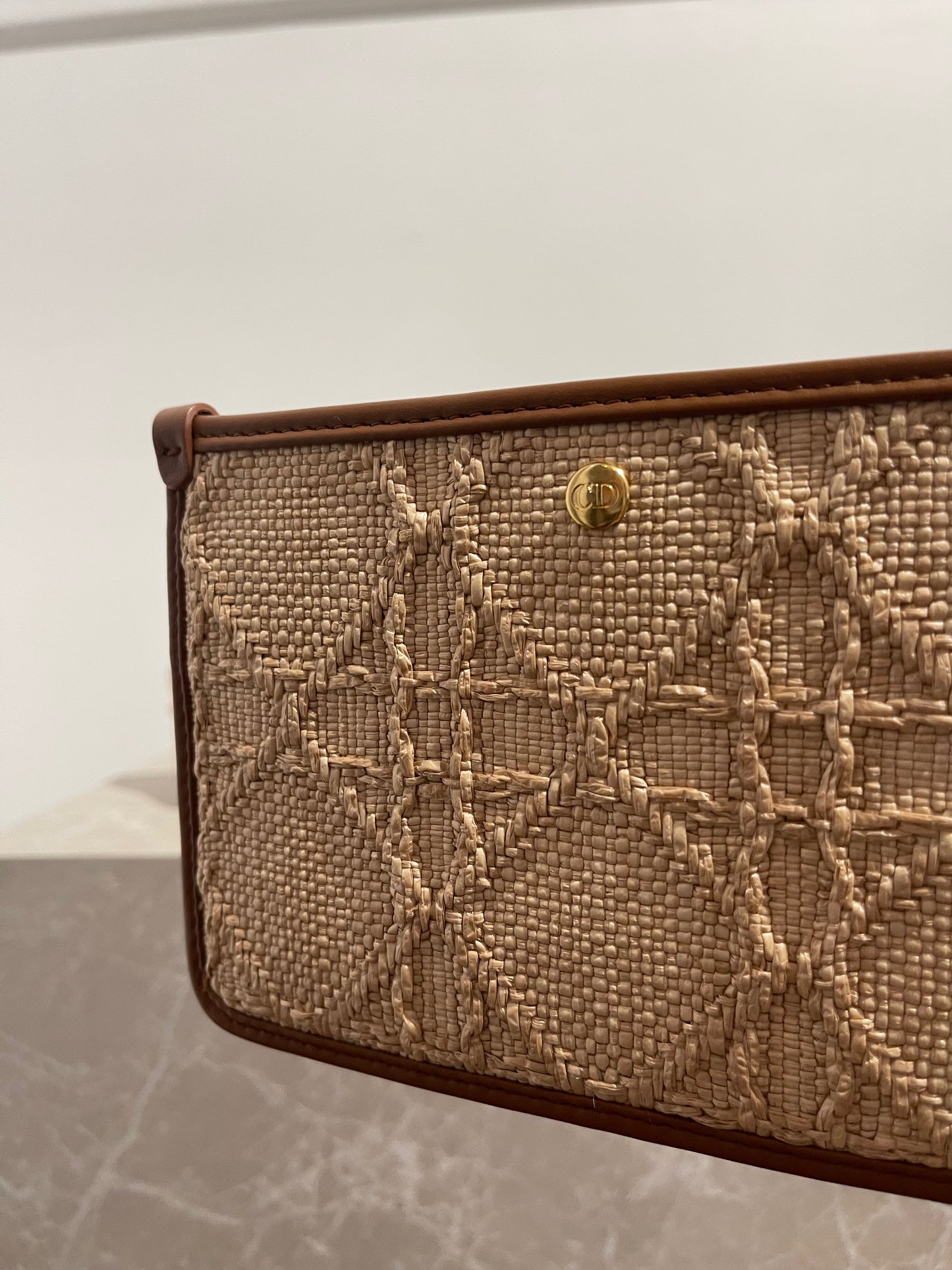 Sac Dior Hobo Raffia
