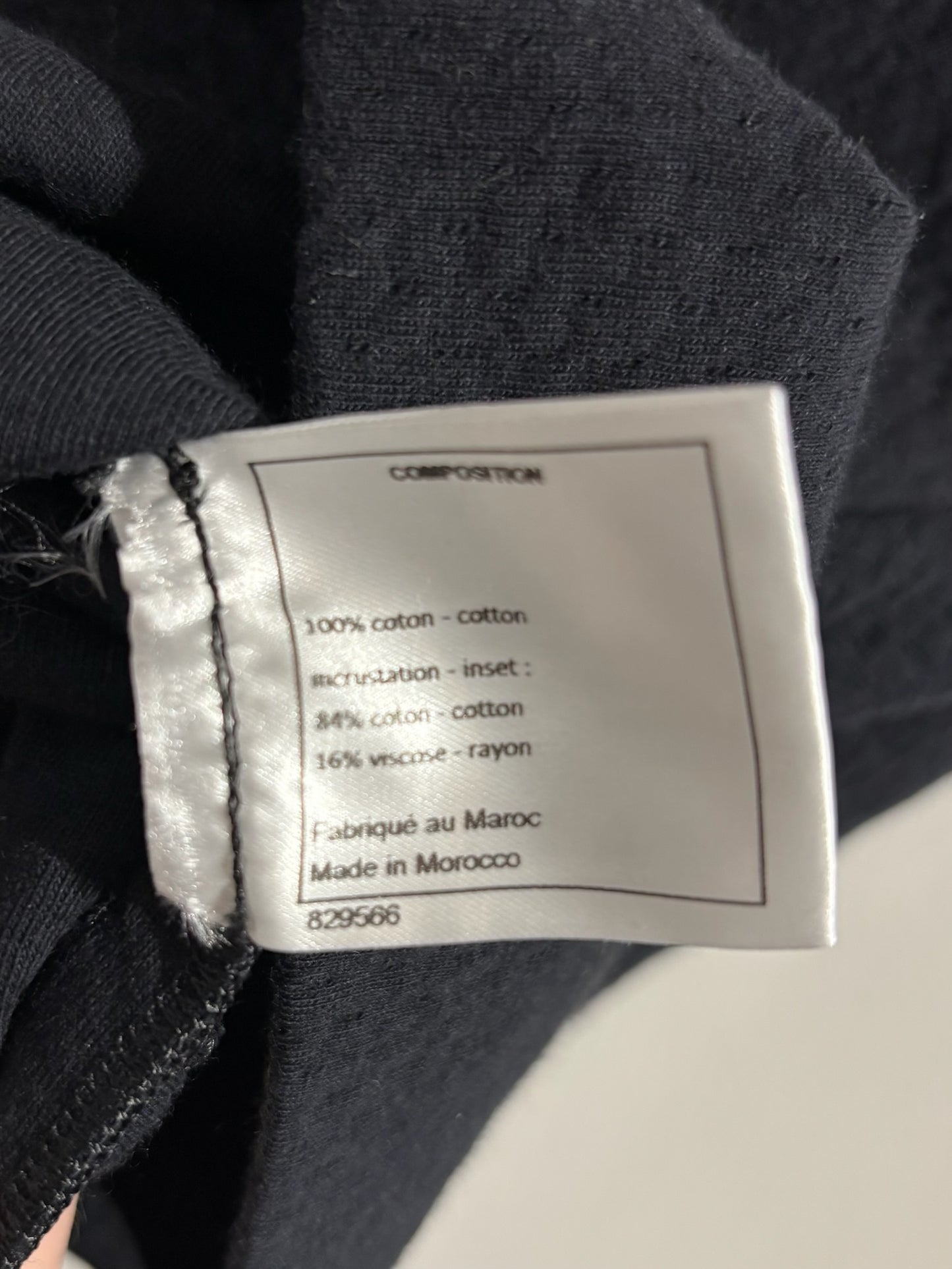 Top Chanel noir T.40