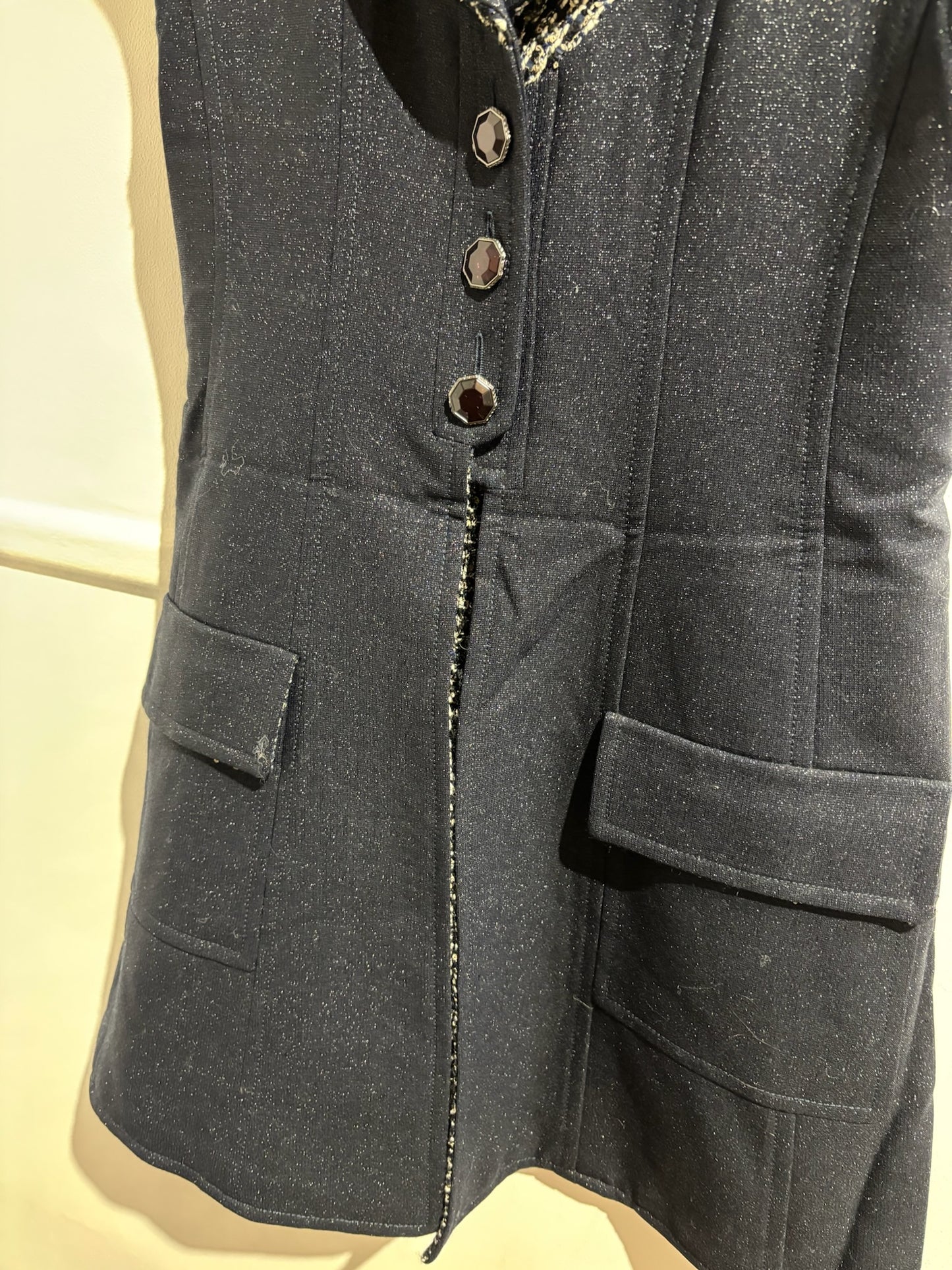 Veste Chanel bleu marine T.42