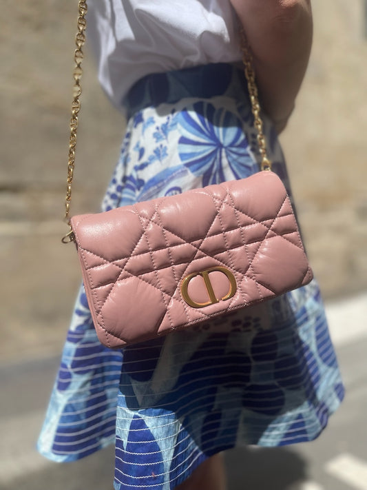 Sac Dior Caro Rose
