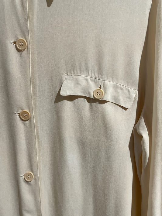 Chemisier Emporio Armani beige T.40