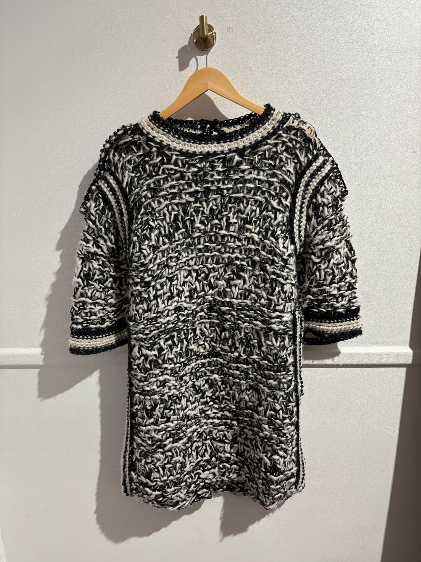 Robe Chanel noire et blanche T.M