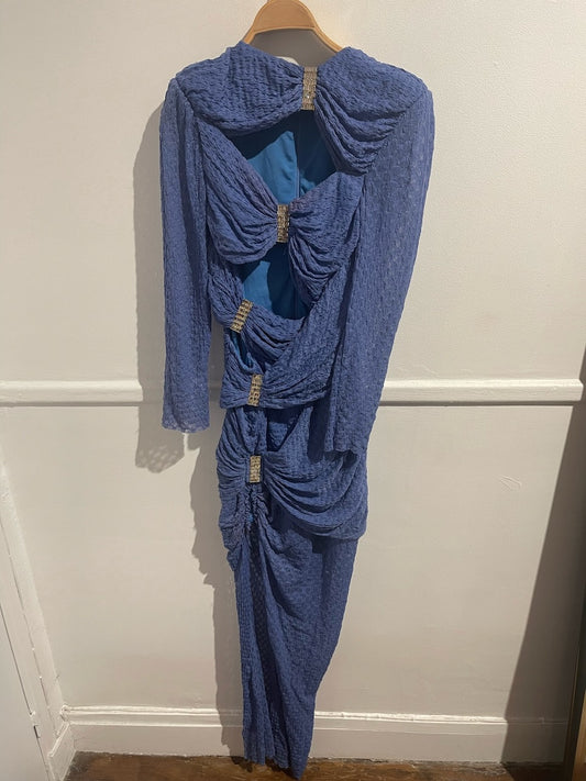 Robe Raisa Vanessa bleue T.36