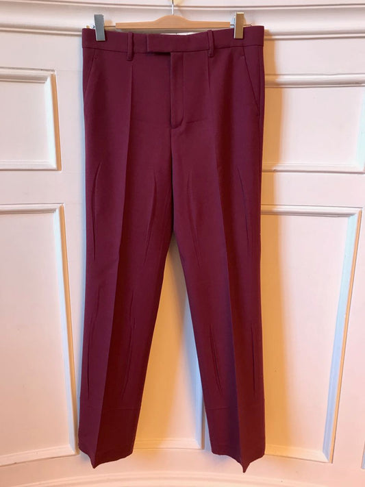 Pantalon Gucci bordeaux T.38