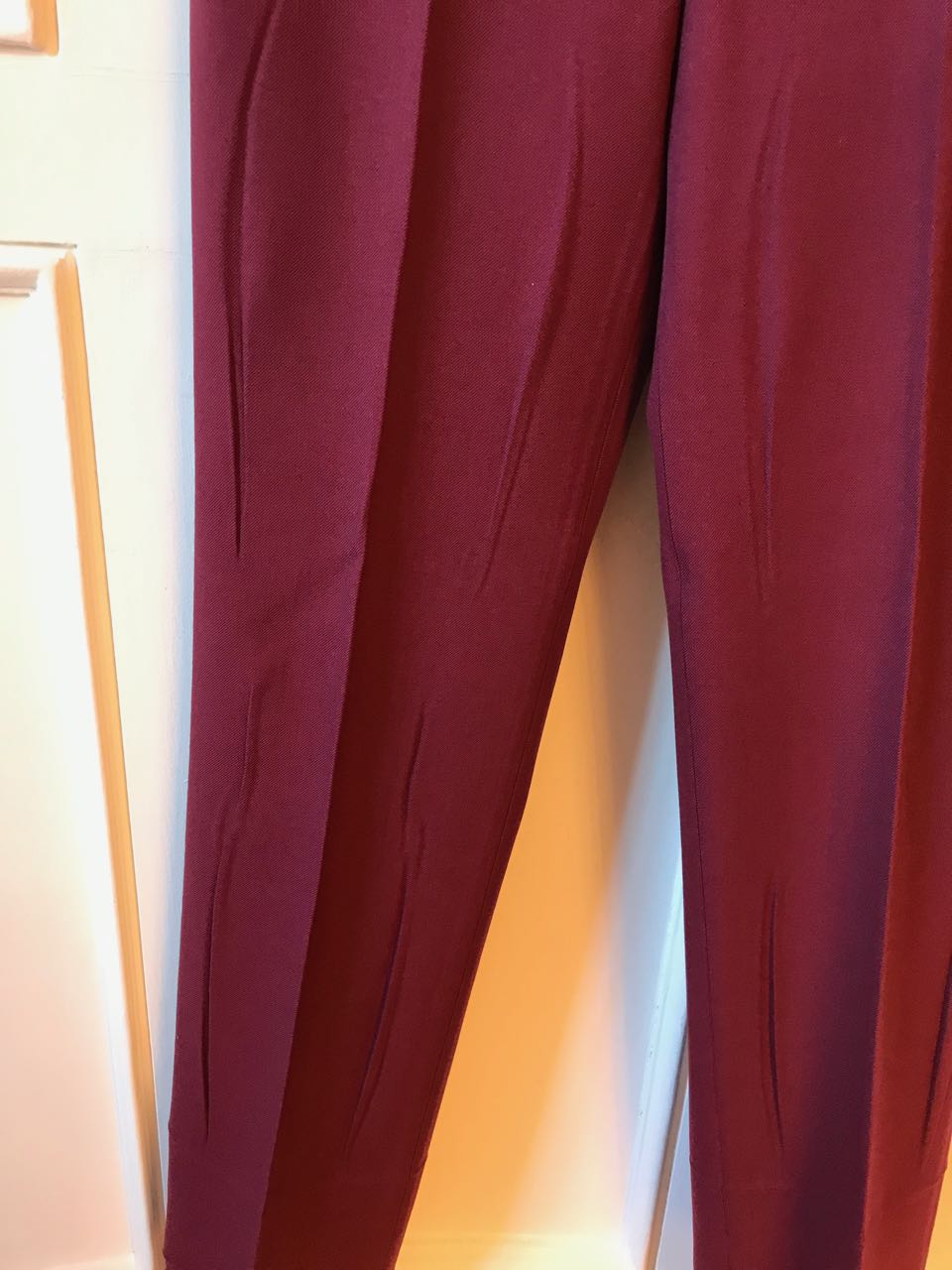 Pantalon Gucci bordeaux T.38