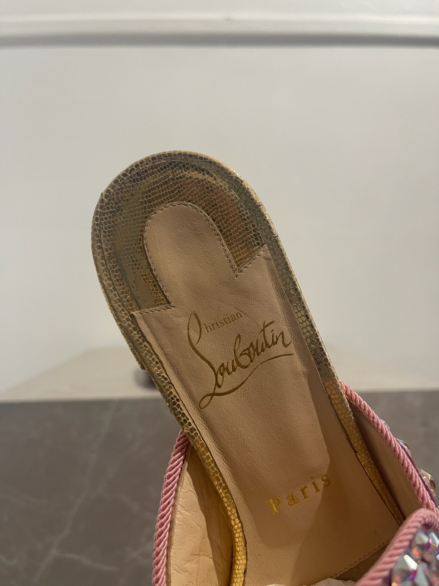 Mules Christian Louboutin T.37