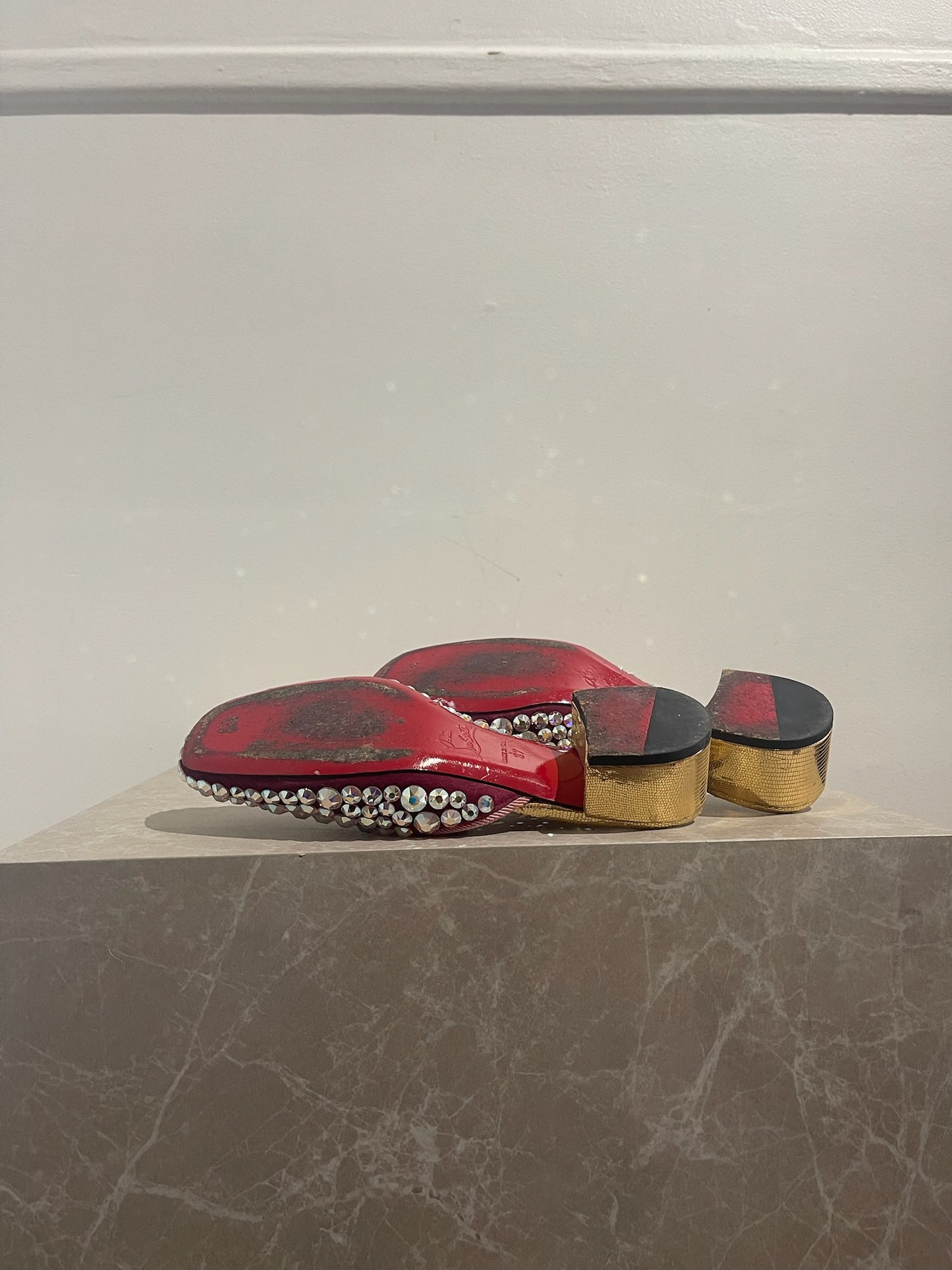 Mules Christian Louboutin T.37