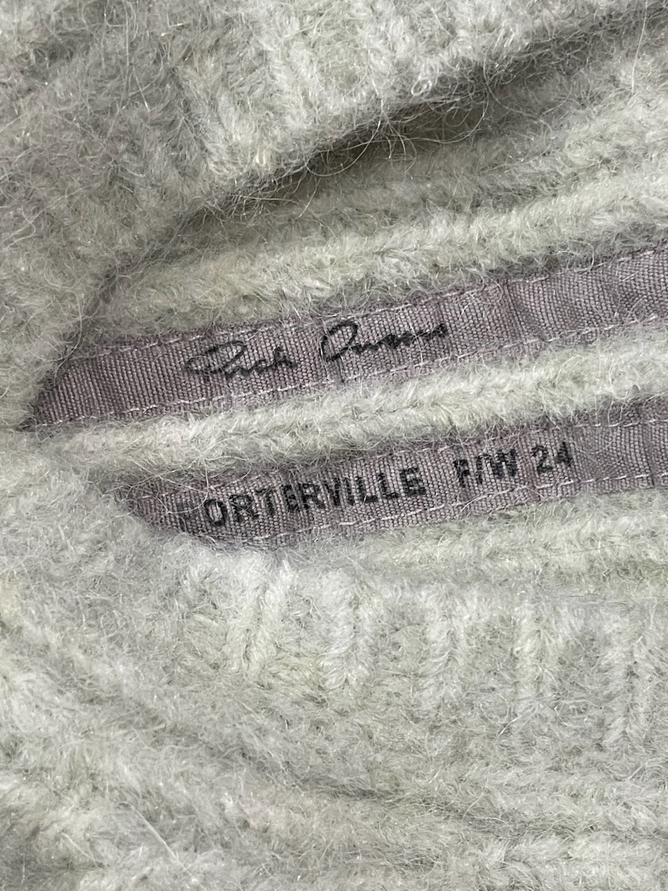 Cagoule Rick Owens verte