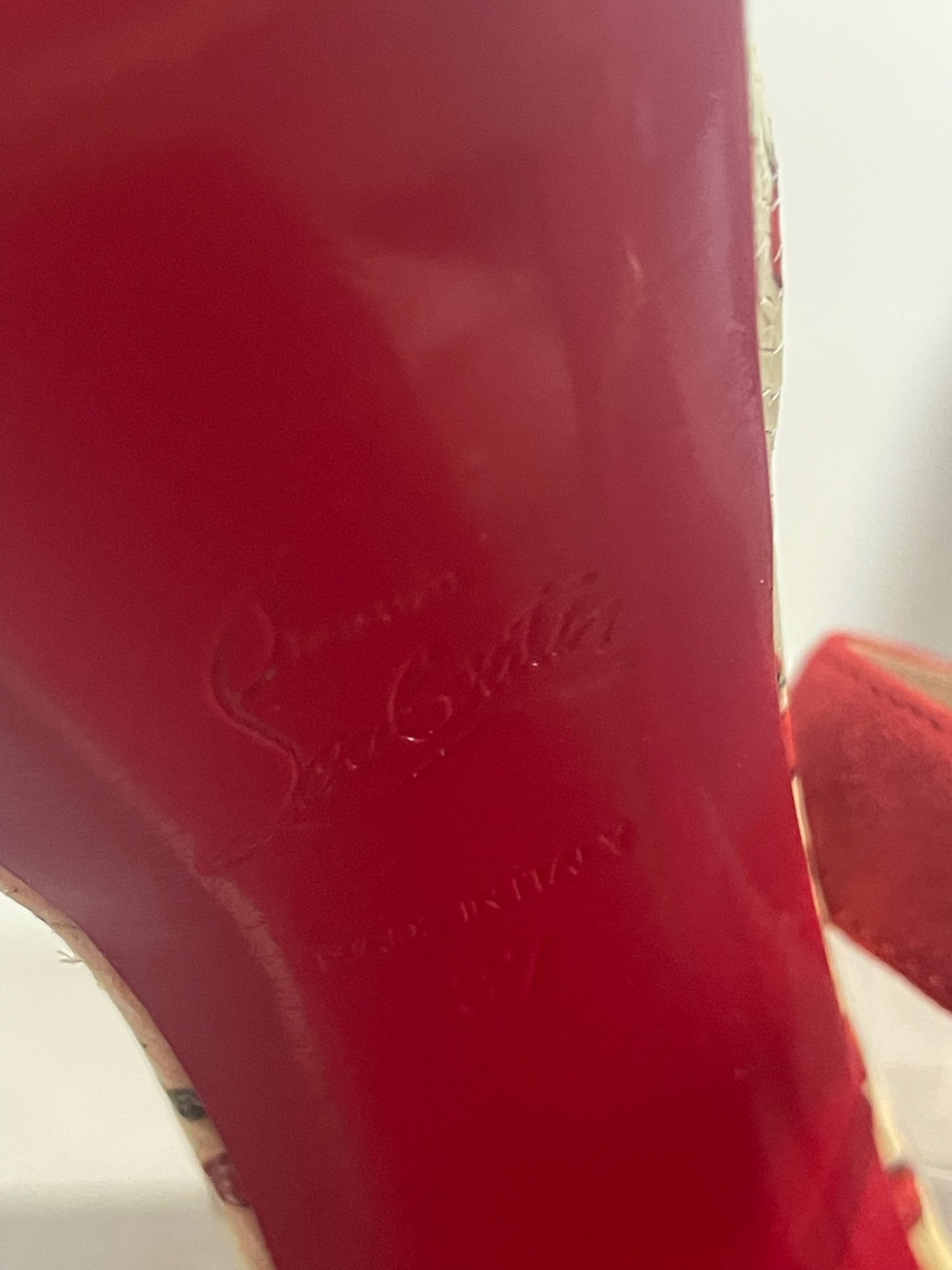 Sandales Christian Louboutin T.37