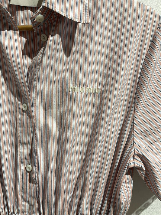 Robe Miu Miu rayée T.34