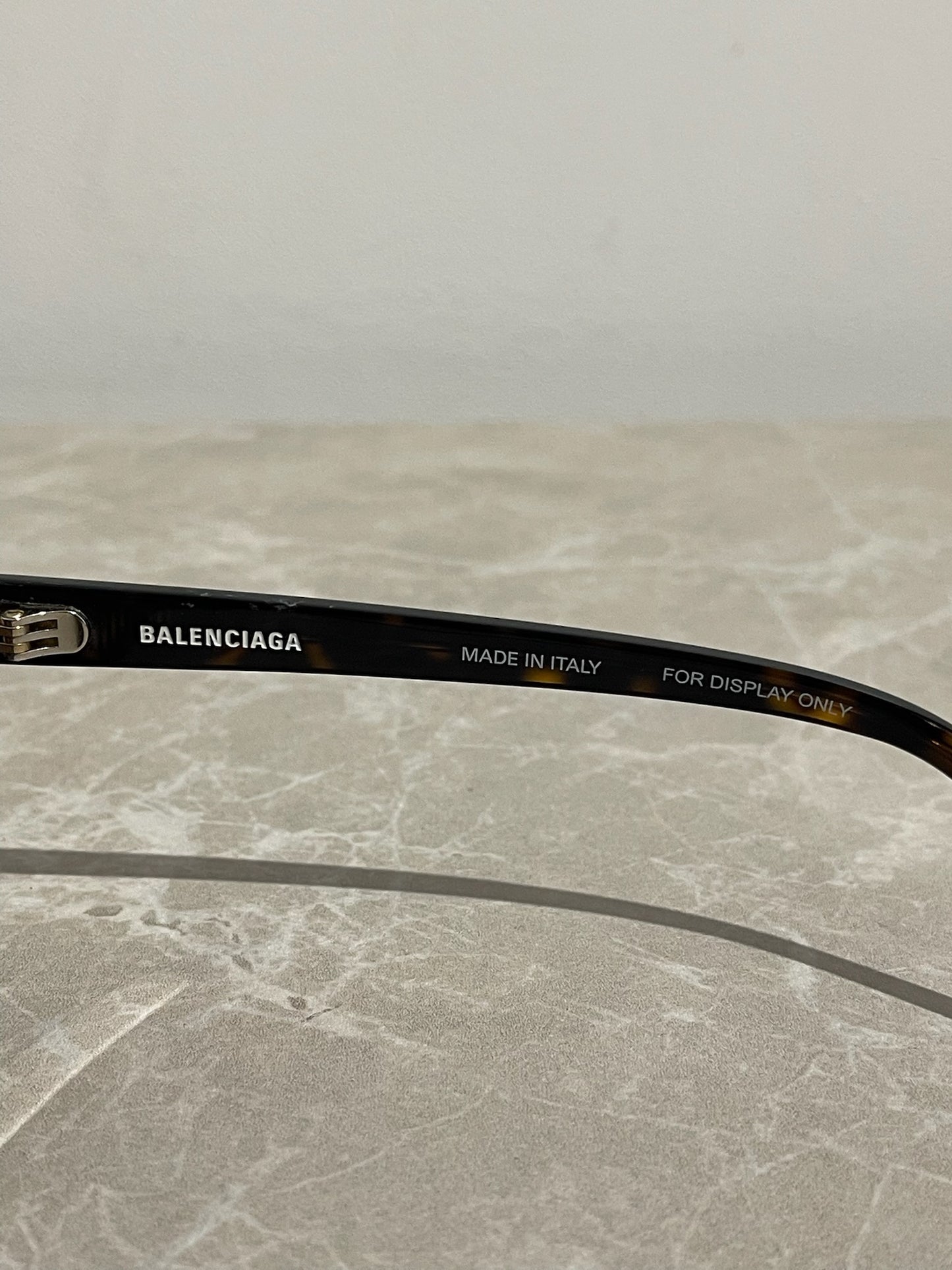 Lunettes de soleil Balenciaga écaille
