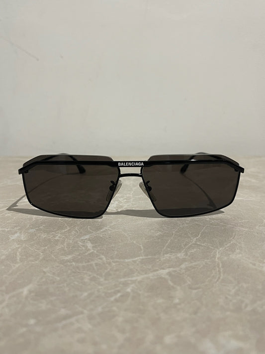 Lunettes de soleil Balenciaga noires