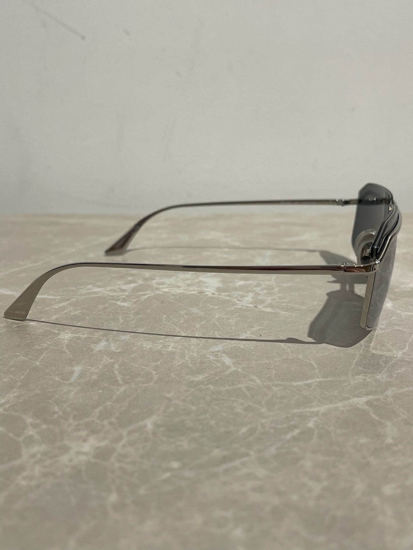 Lunettes de soleil Balenciaga argent