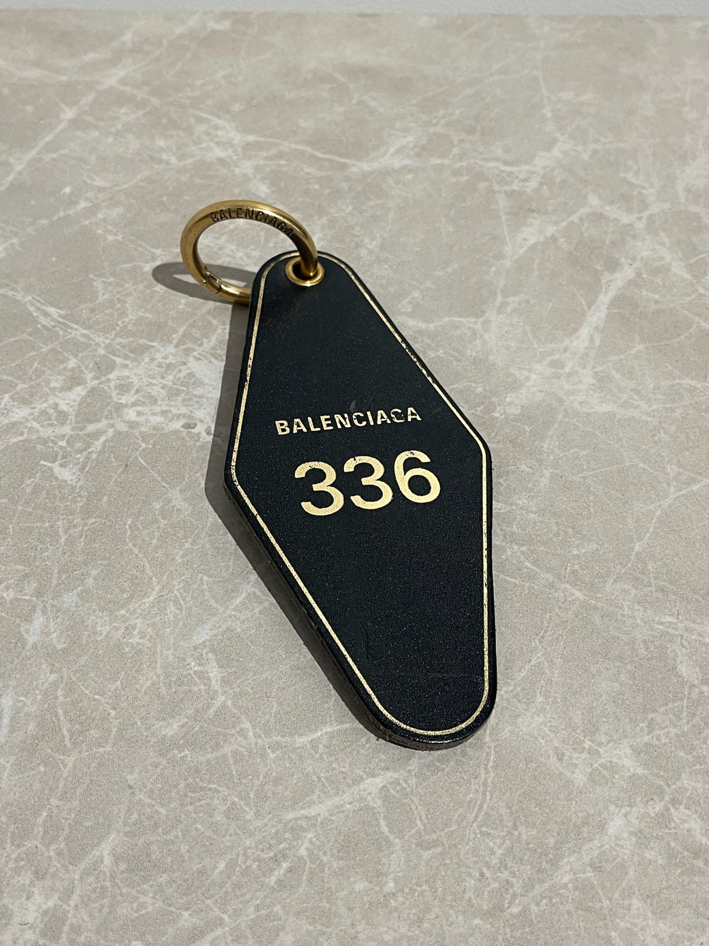 Porte-clefs Balenciaga noir