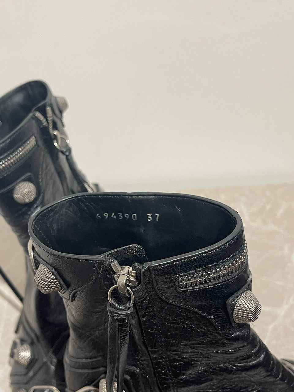 Bottines Balenciaga Cagole T.37