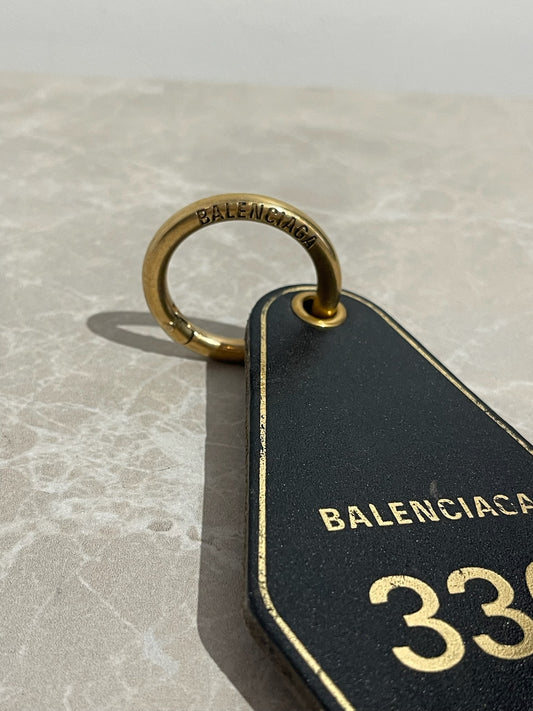 Porte-clefs Balenciaga noir