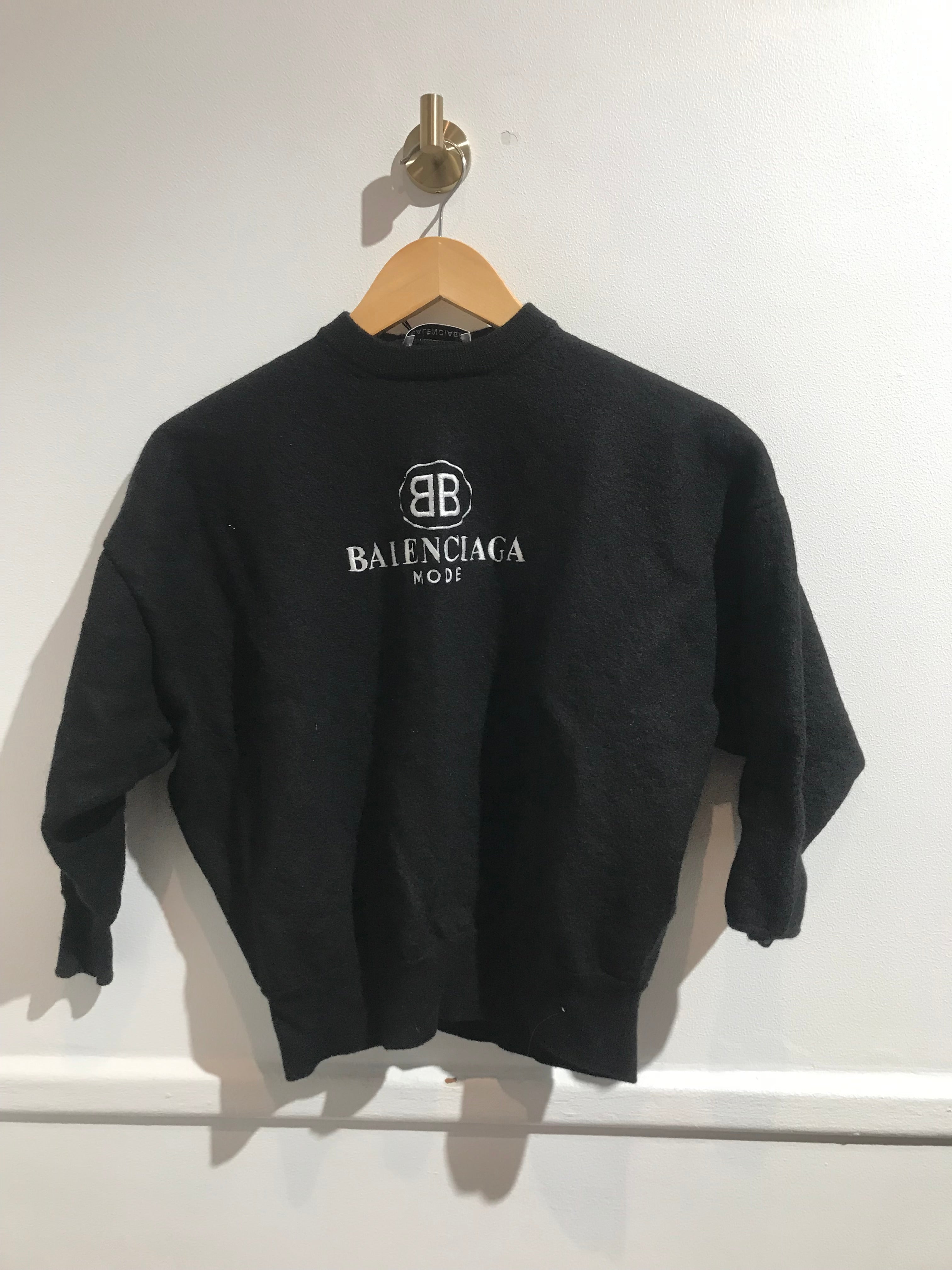 Balenciaga pull online noir