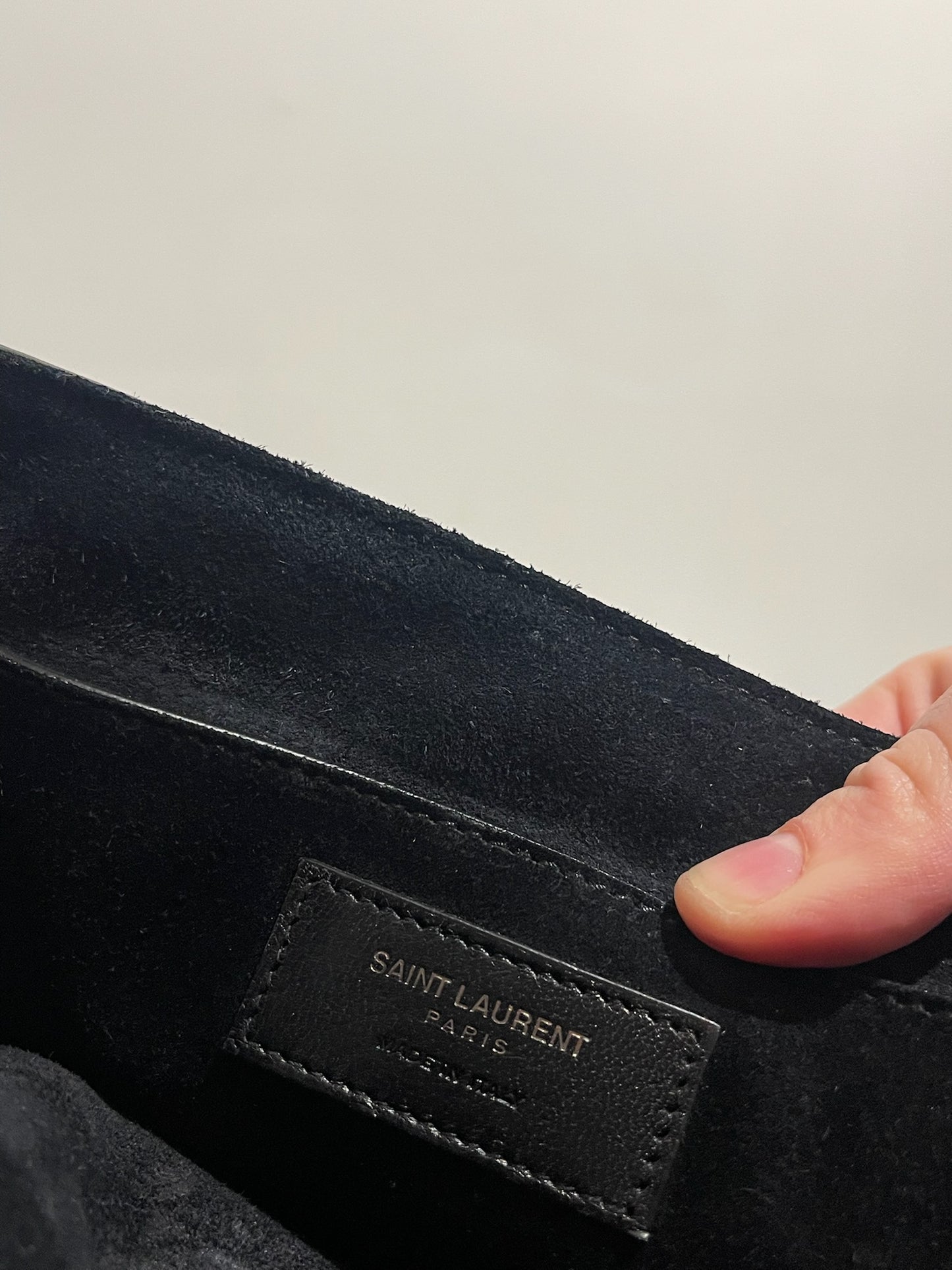 Sac Saint Laurent noir Betty Satchel