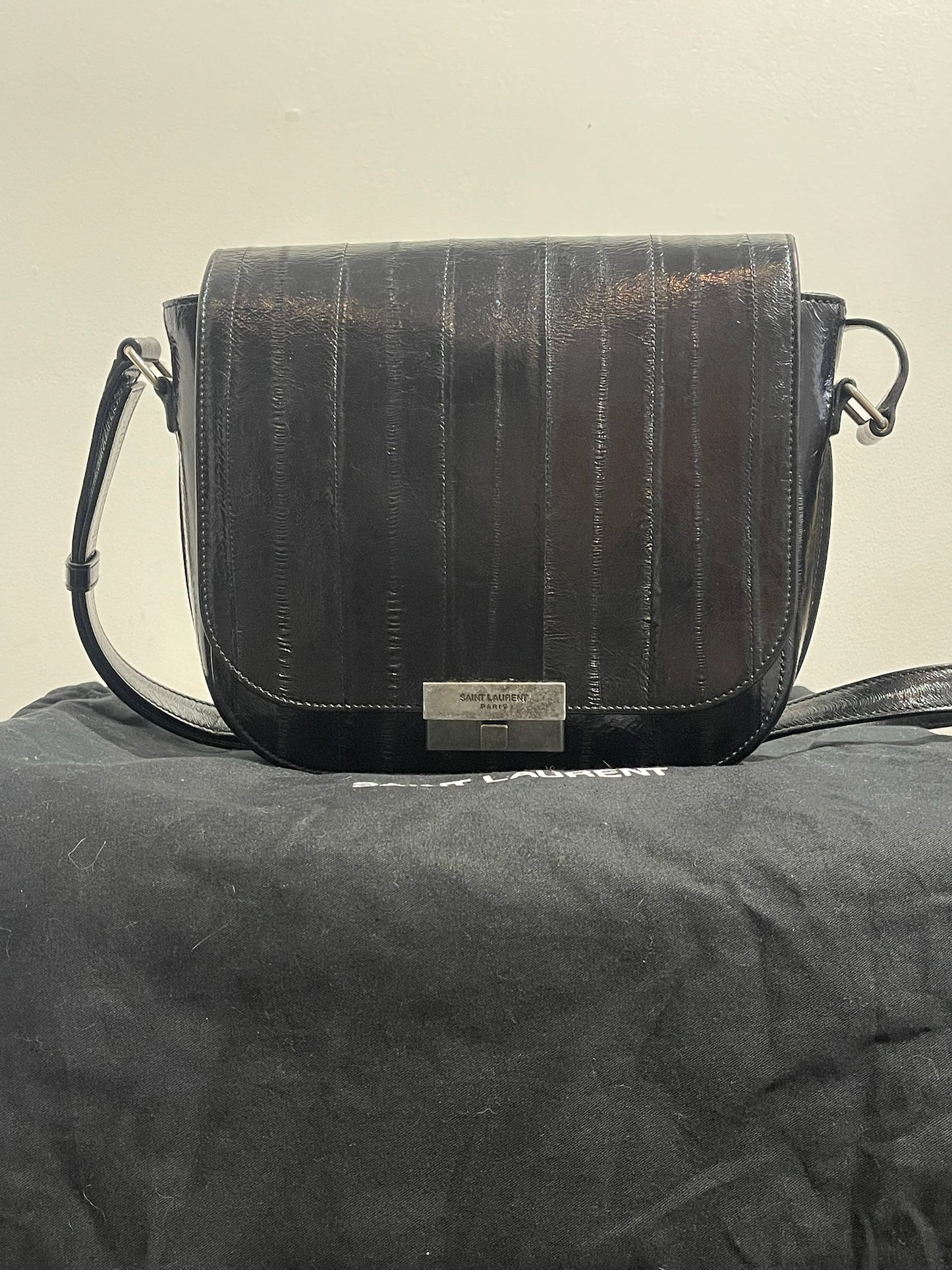 Sac Saint Laurent noir Betty Satchel