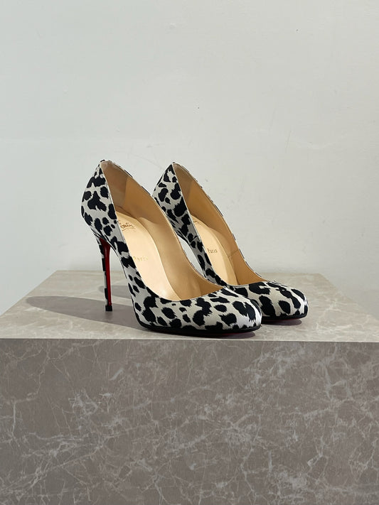 Escarpins Christian Louboutin léopard T.39