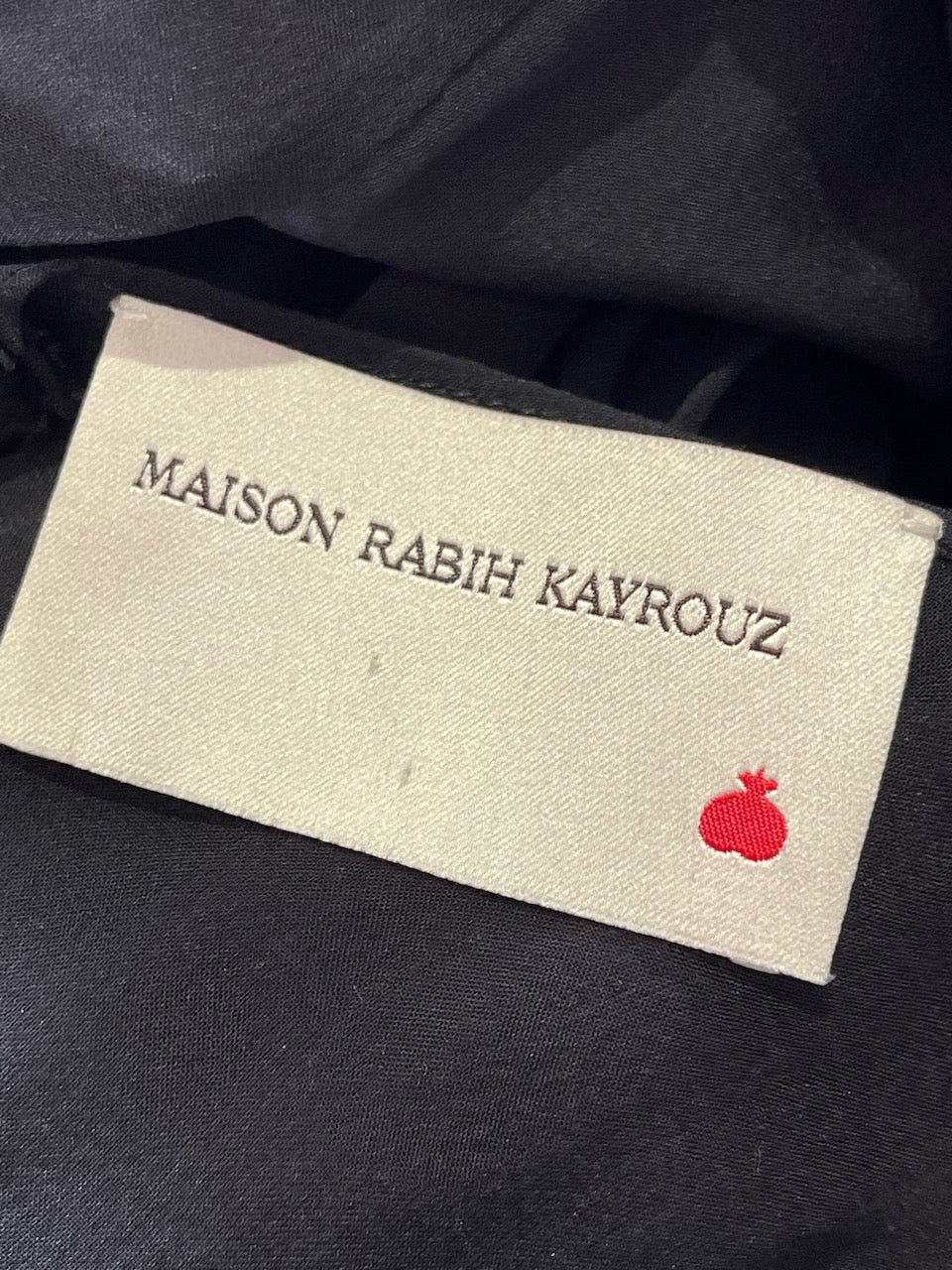 Robe Rabih Kayrouz noire T.38