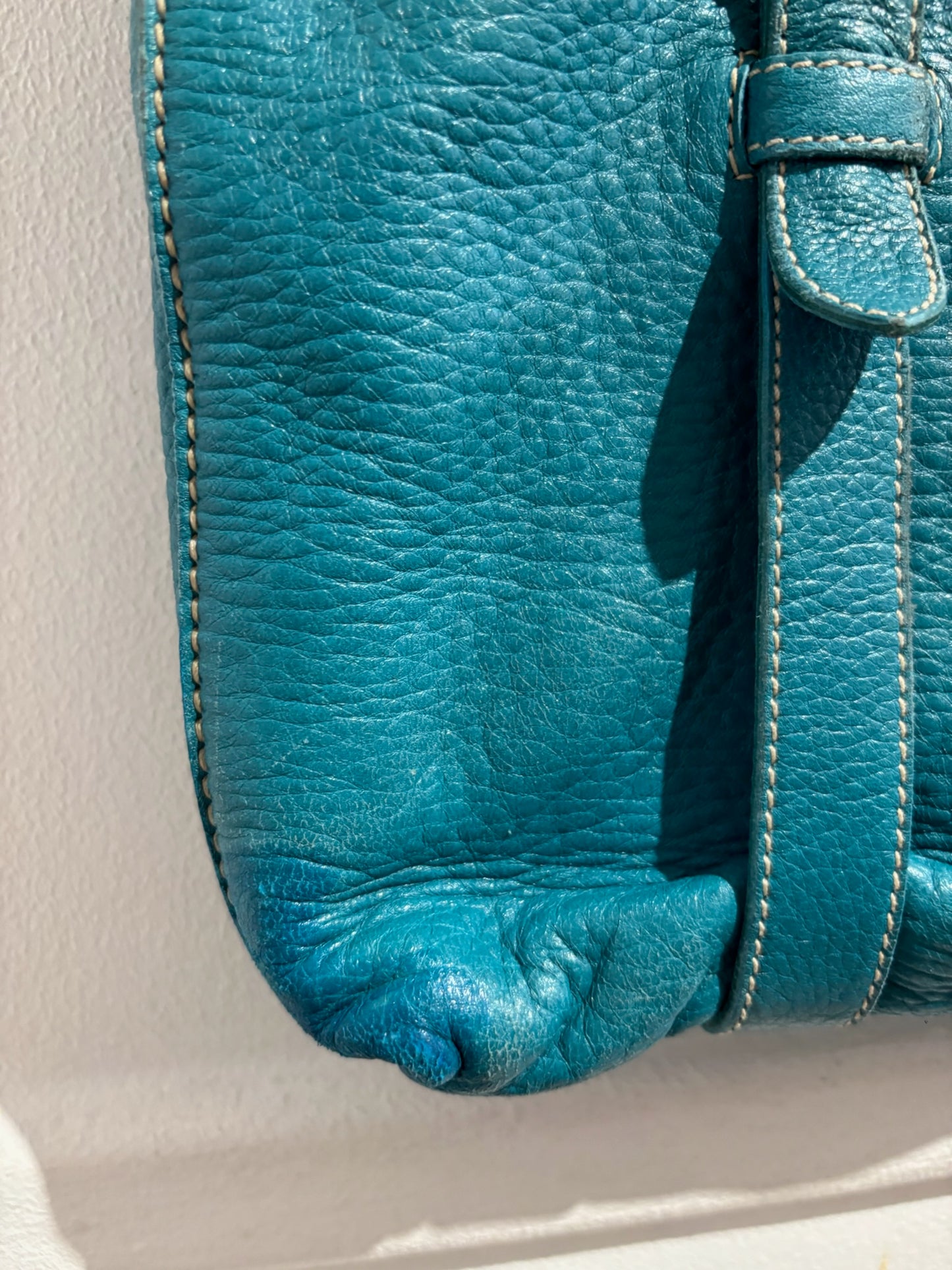 Sac Prada bleu turquoise