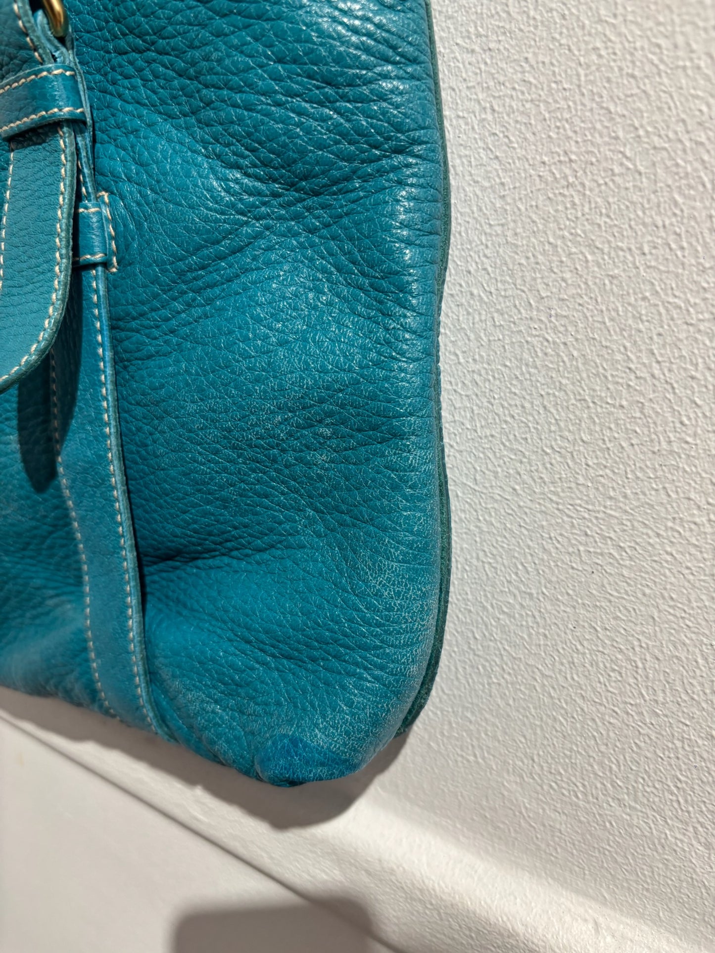 Sac Prada bleu turquoise