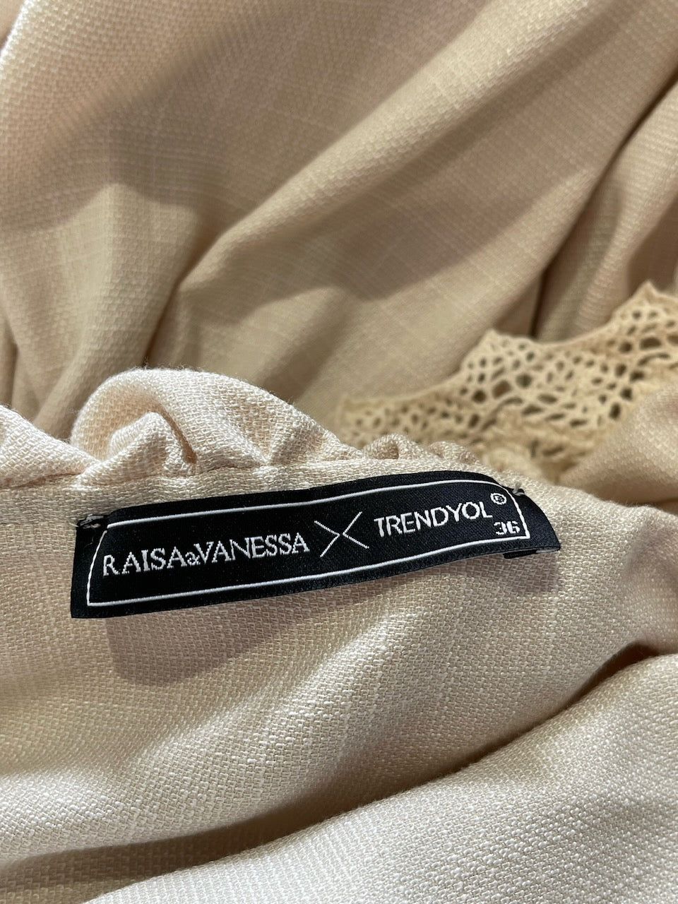 Robe Raisa Vanessa beige T.36