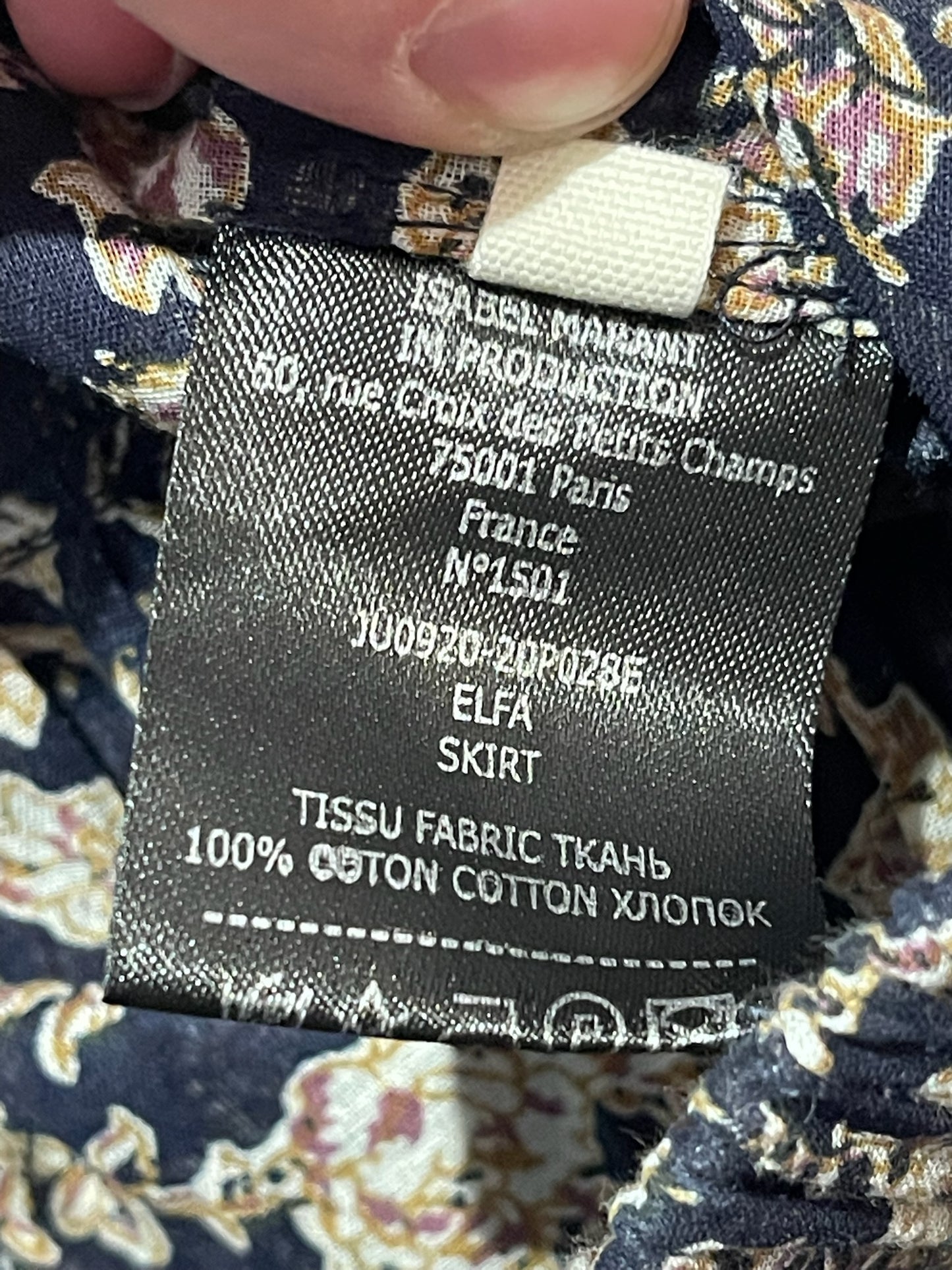 Jupe Isabel Marant imprimée T.34