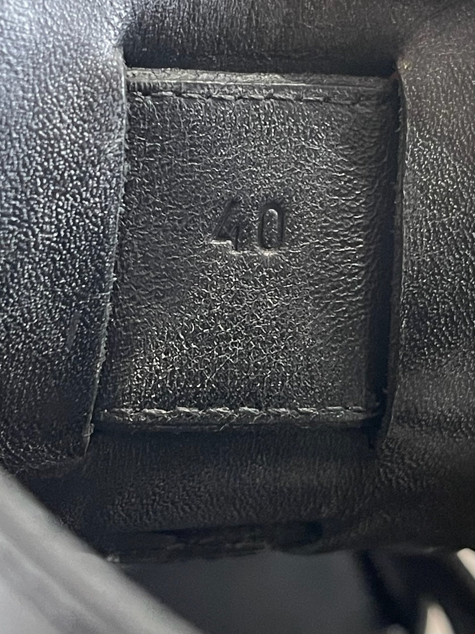 Sandales Bottega Veneta noires T.40