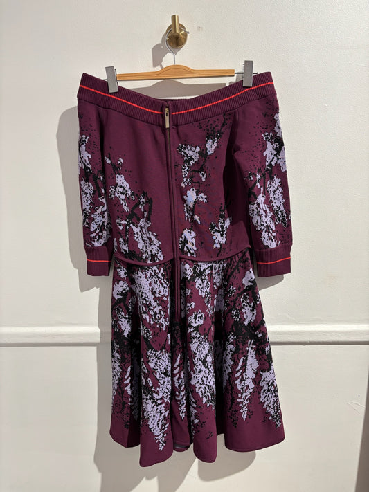 Robe Elie Saab violette T.42