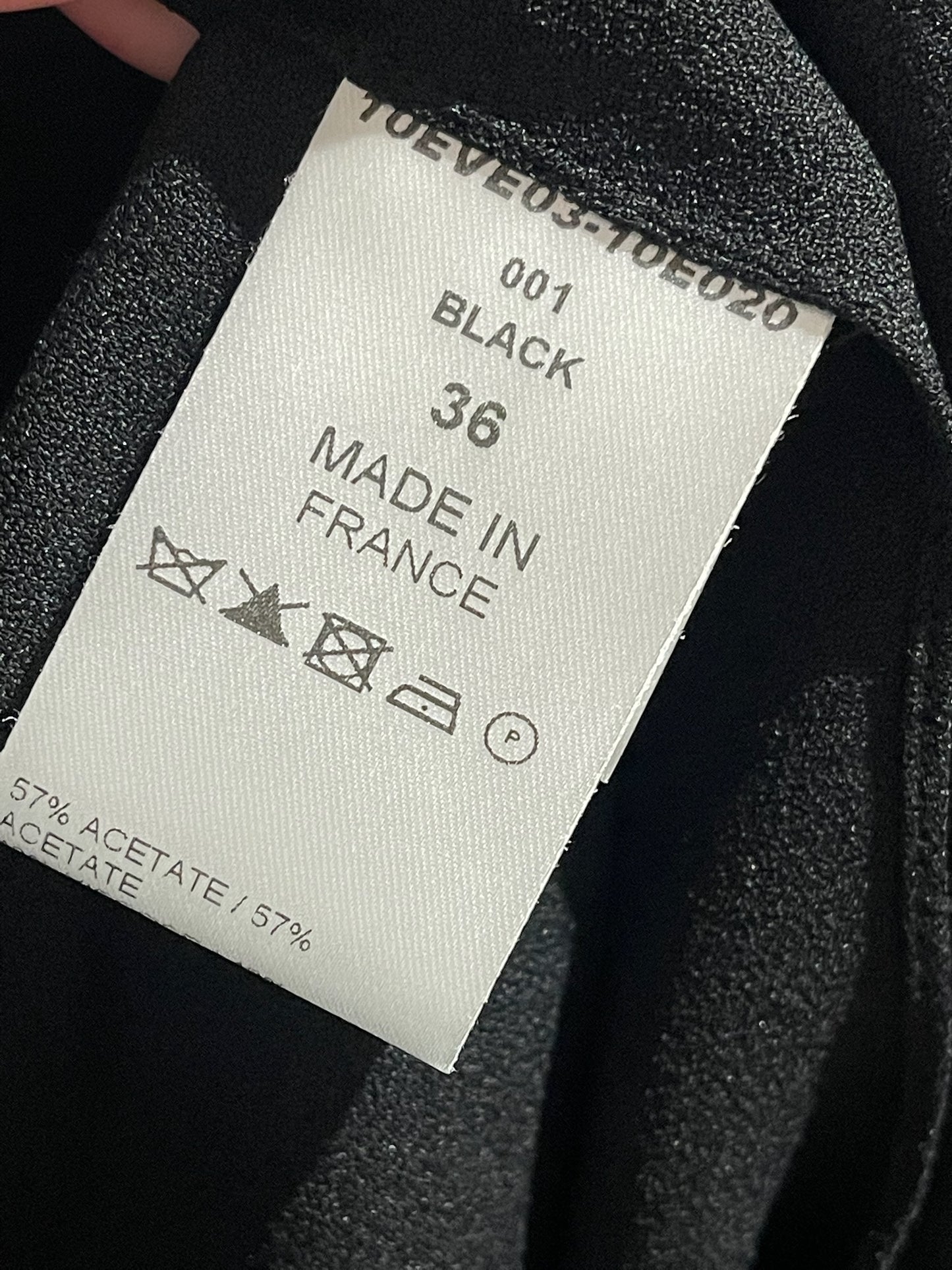 Top Chloé noir T.36