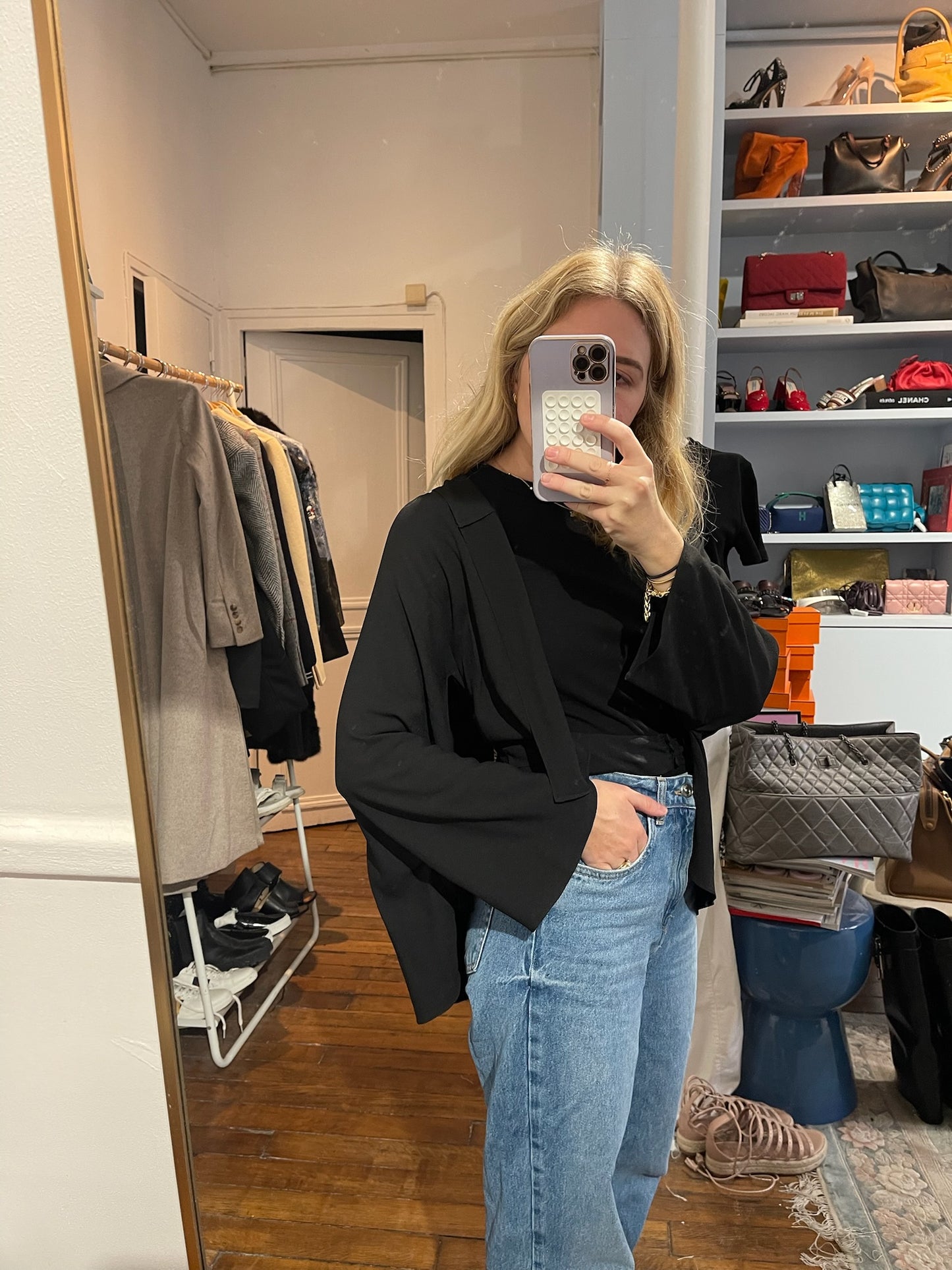 Top Chloé noir T.36