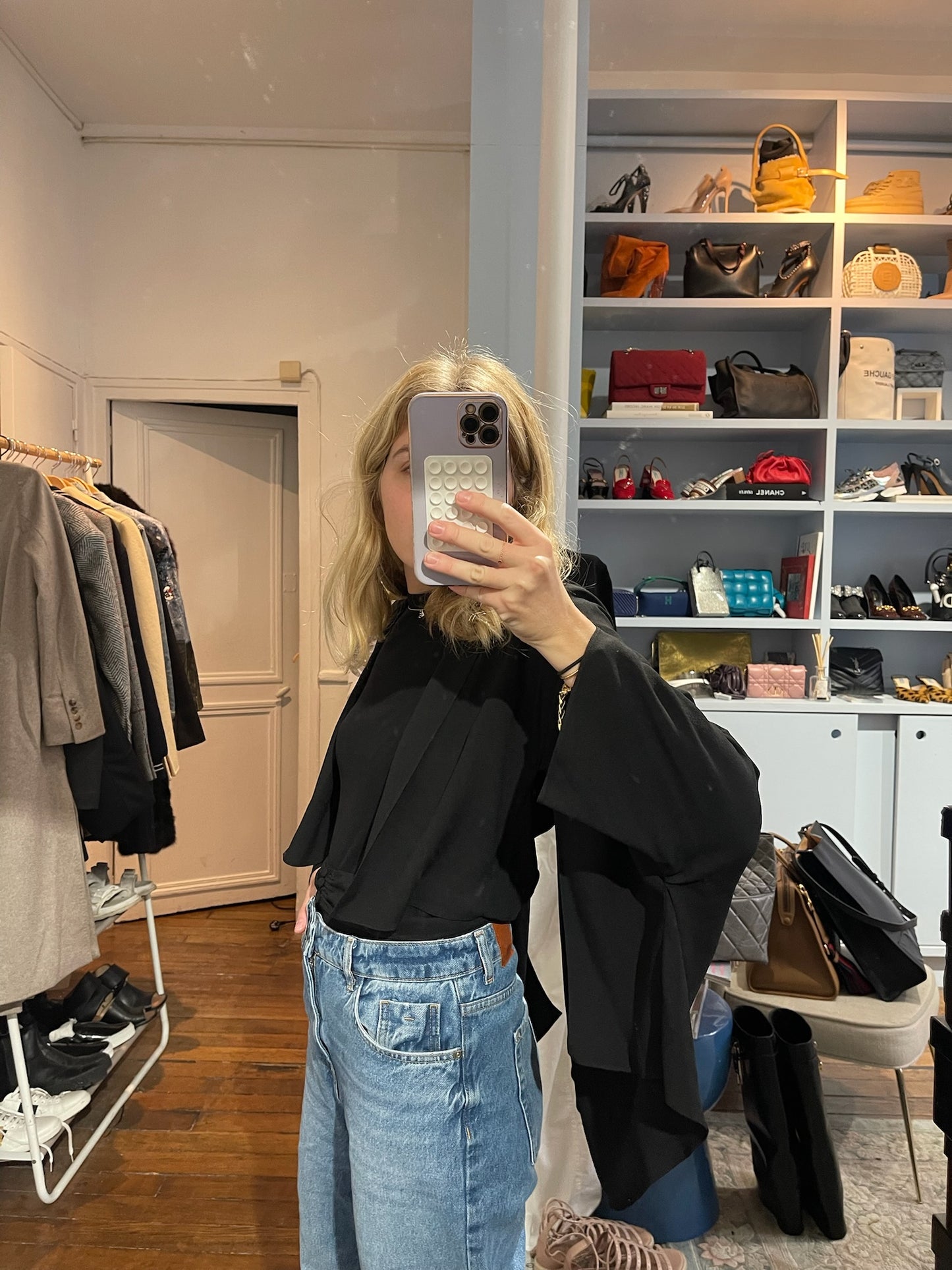 Top Chloé noir T.36