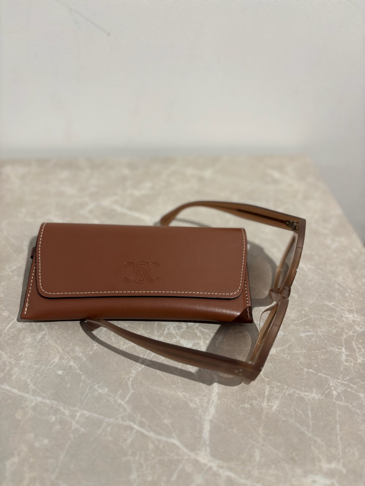 Lunettes Celine camel