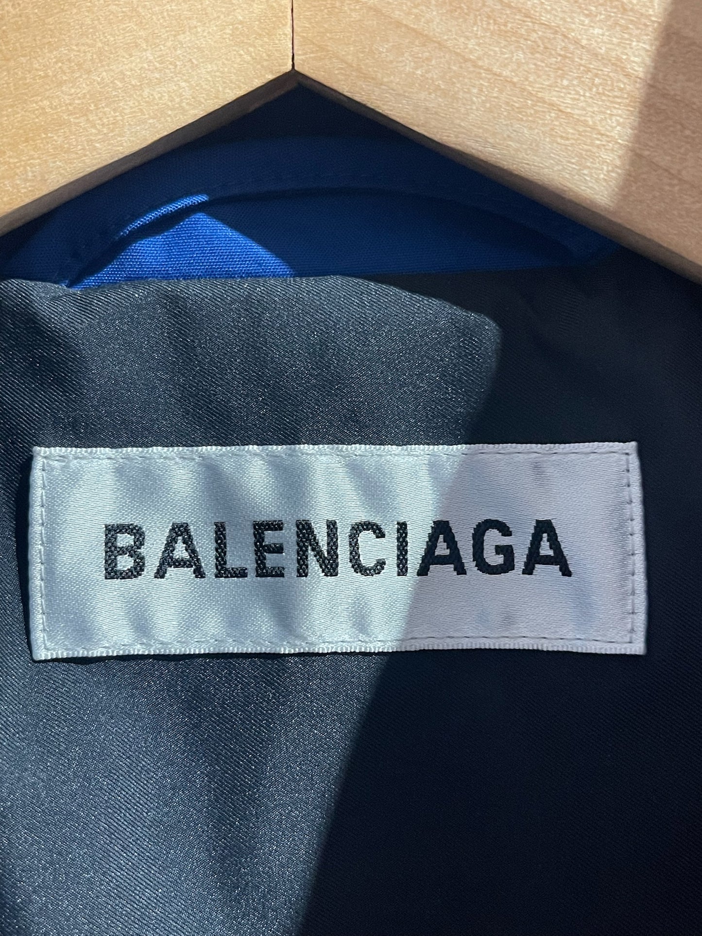 Trench Balenciaga bleu T.36