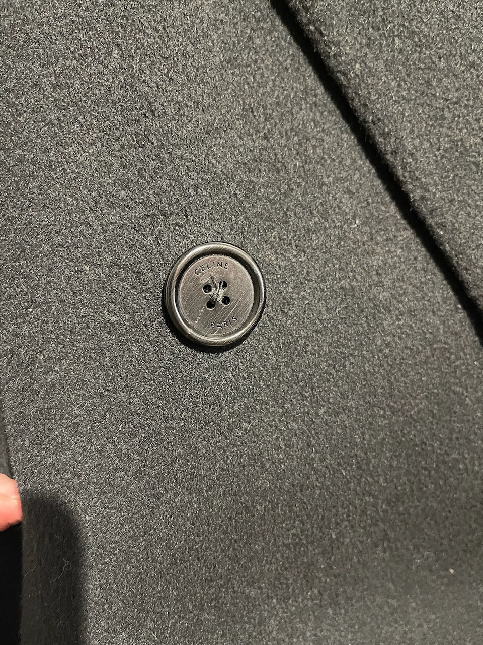 Manteau Celine noir T.38