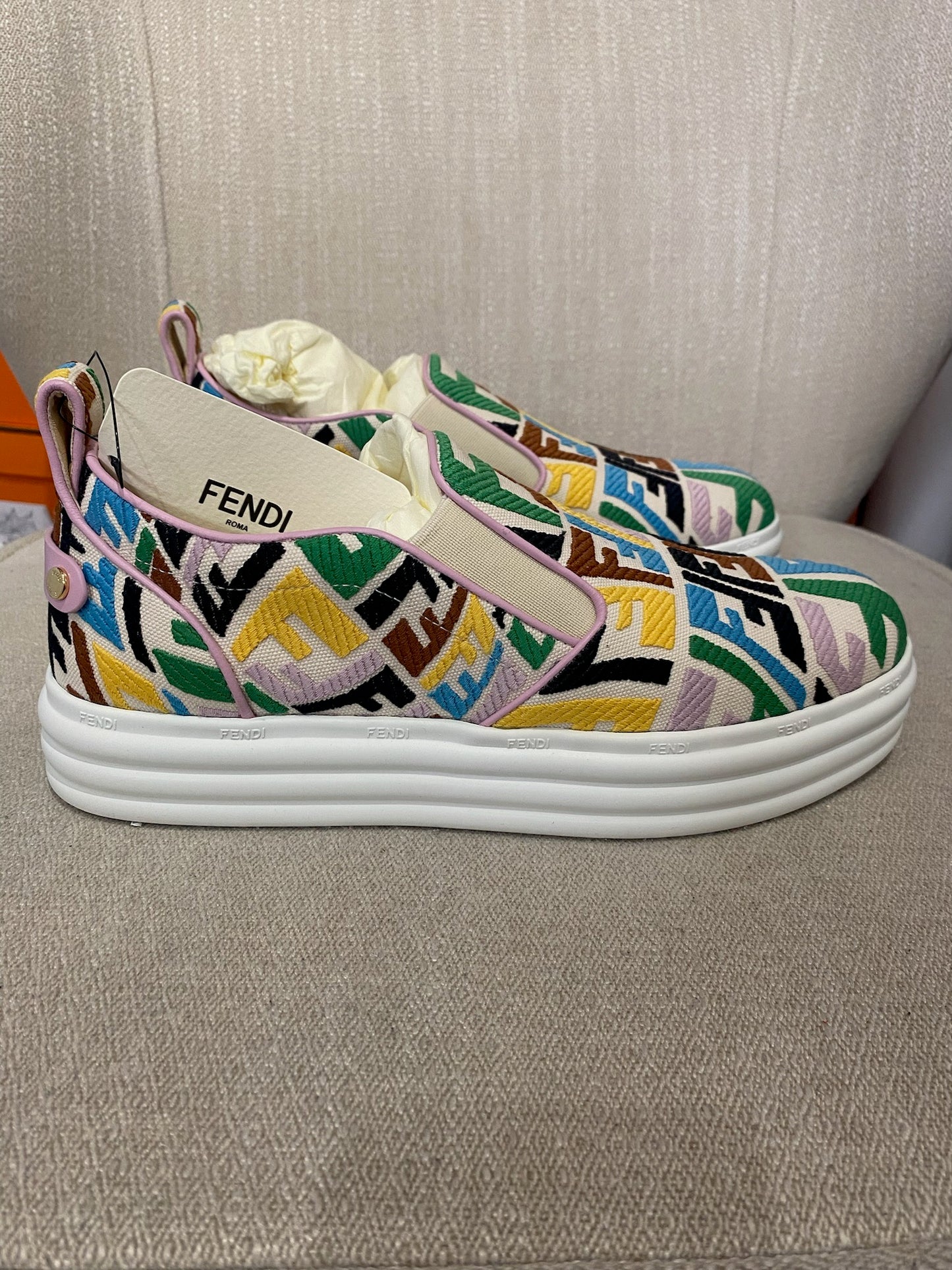 Baskets Fendi T.39 Neuves