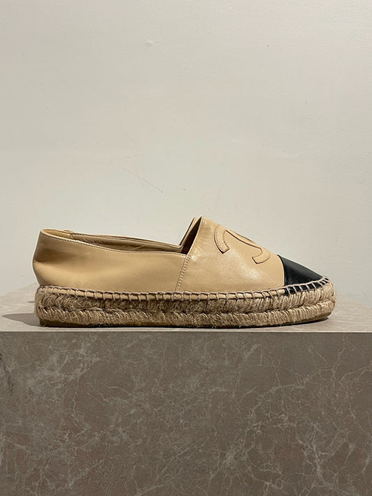 Espadrilles Chanel beige T.38