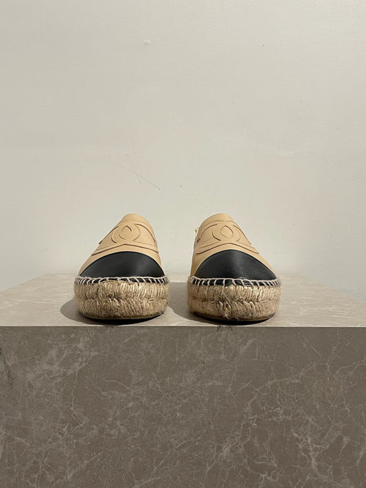 Espadrilles Chanel beige T.38