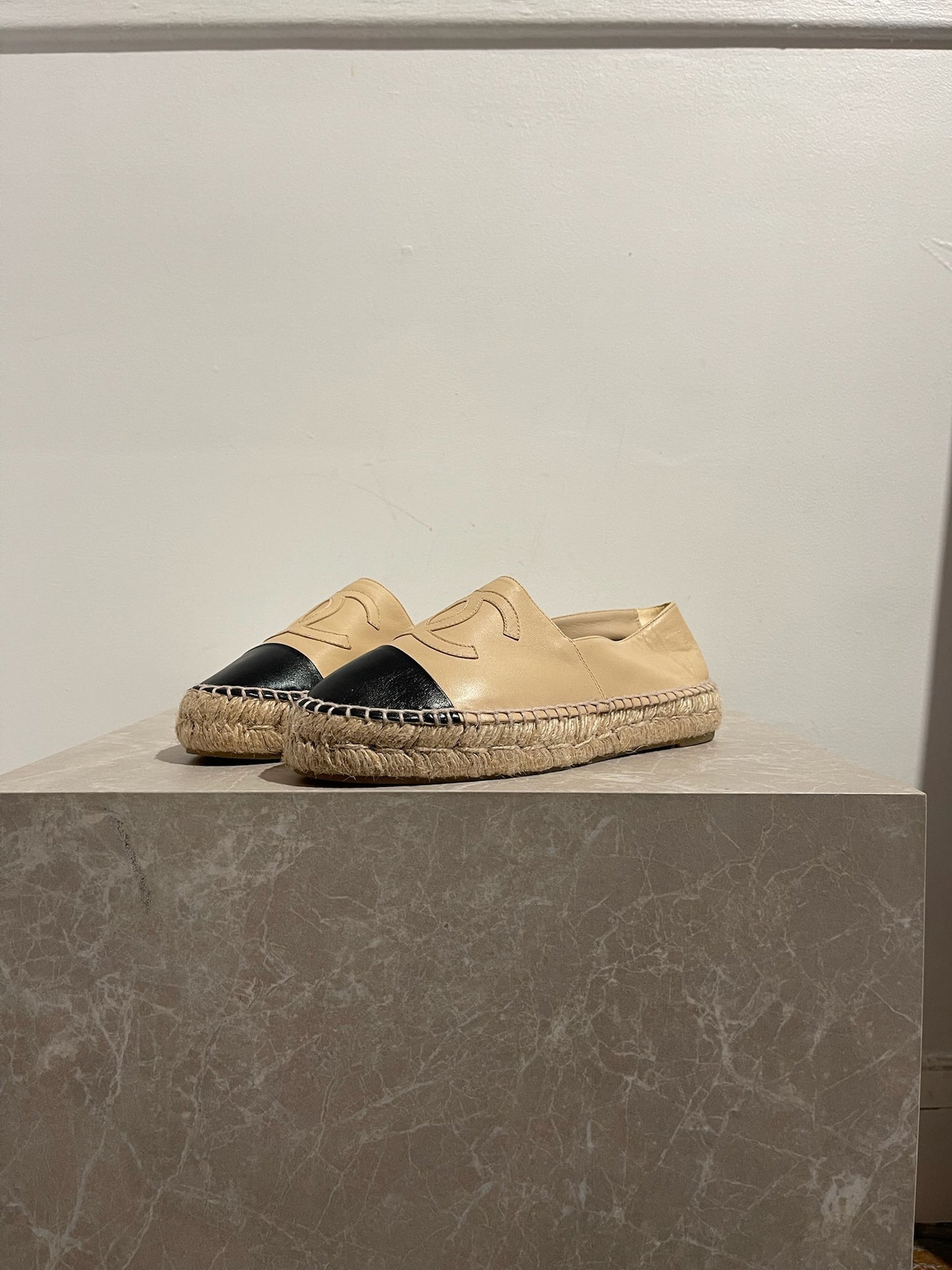 Espadrilles Chanel beige T.38