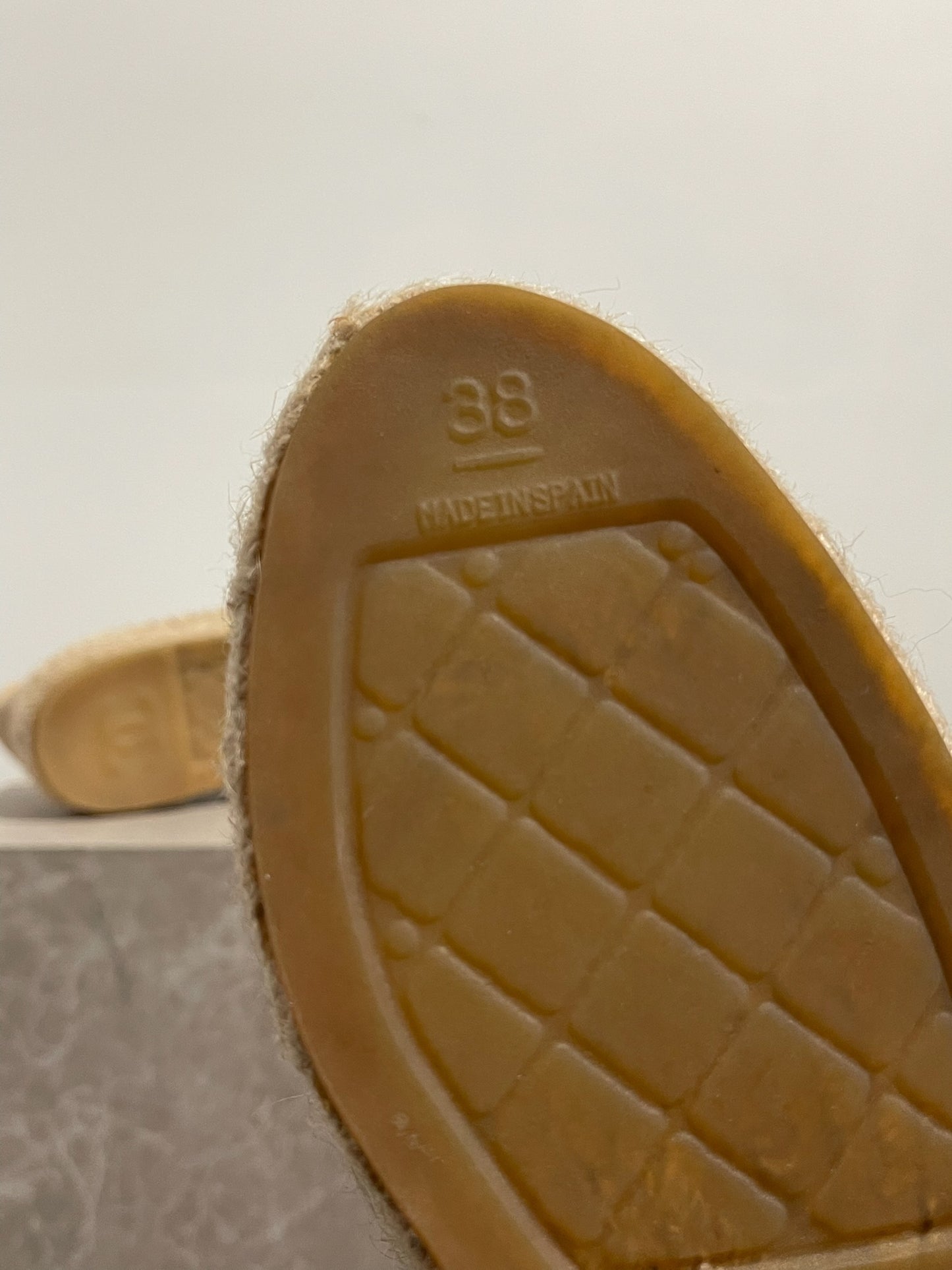 Espadrilles Chanel beige T.38