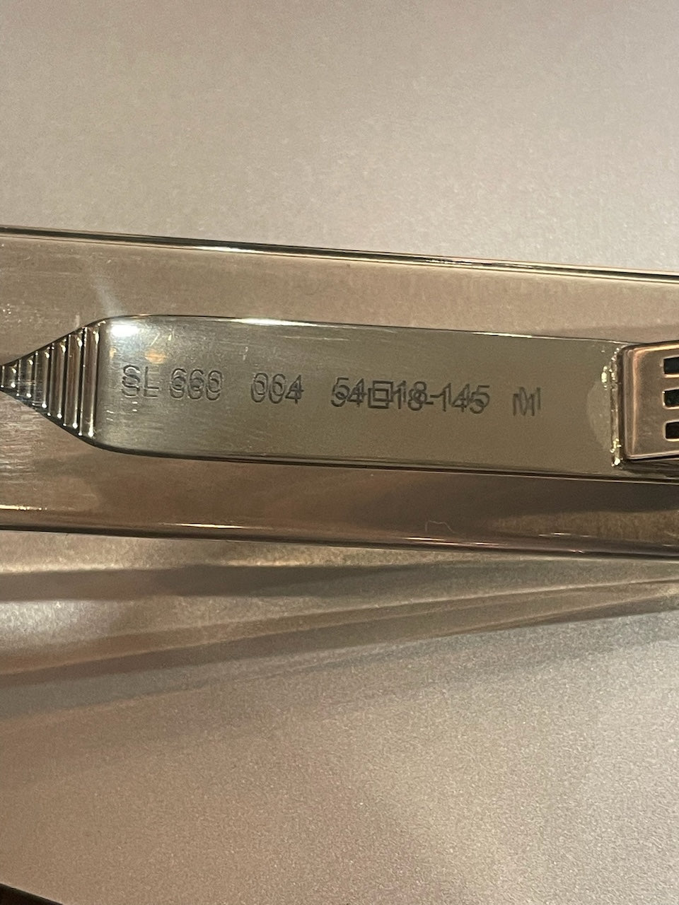 Lunettes Saint Laurent grises